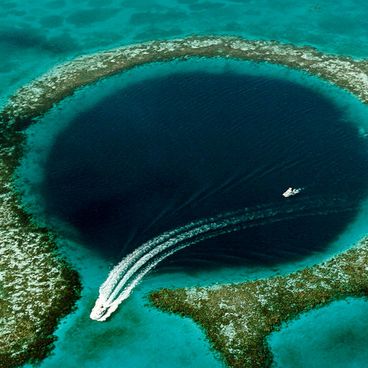 Det store blå hul i Belize