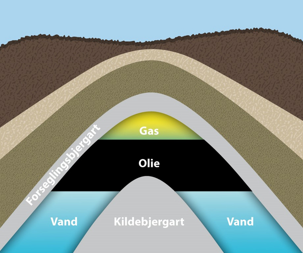 Oliefaelde aktiviteten